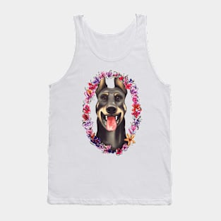 Doberman Portrait Tank Top